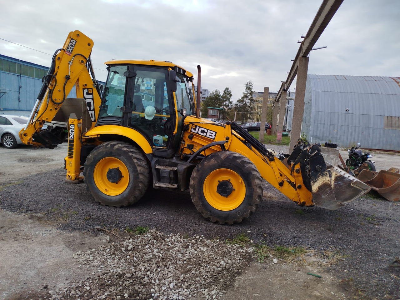 JCB 4cx - Gravelæssemaskine: billede 3 JCB 4cx - Gravelæssemaskine: billede 3