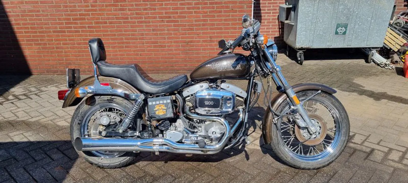 Harley-Davidson FXE SUPER GLIDE.... 1200 AMF first paint - Motorcykel: billede 1 Harley-Davidson FXE SUPER GLIDE.... 1200 AMF first paint - Motorcykel: billede 1