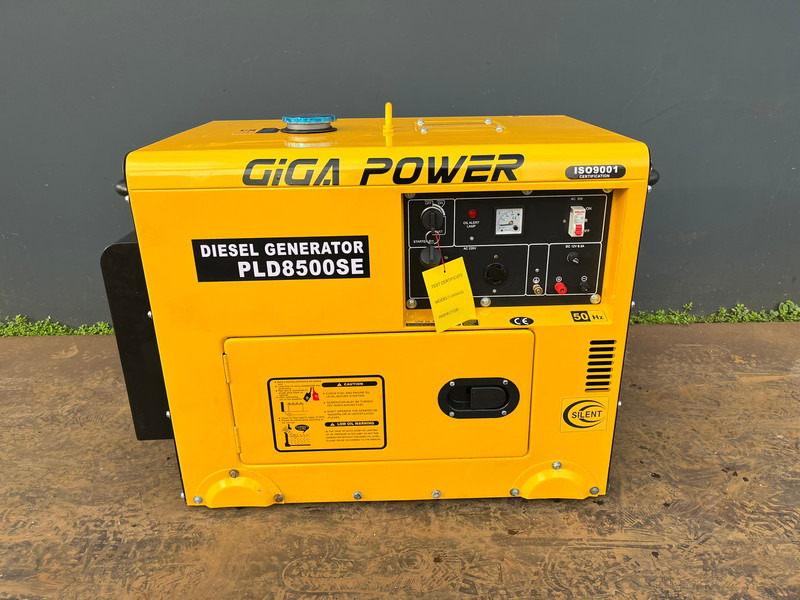 Giga power PLD8500SE 8 kVA silent generator - Strømgenerator: billede 1 Giga power PLD8500SE 8 kVA silent generator - Strømgenerator: billede 1