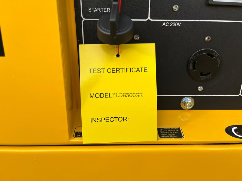 Giga power PLD8500SE 8 kVA silent generator - Strømgenerator: billede 5 Giga power PLD8500SE 8 kVA silent generator - Strømgenerator: billede 5