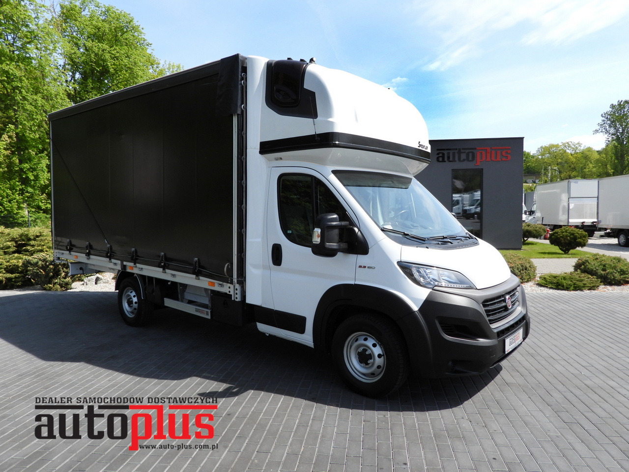 FIAT DUCATO TARPAULIN 10 PALLETS WEBASTO CRUISE CONTROL AIR CONDITIONING LED LIGHTS PNEUMATICS 160HP - Varebil med presenning: billede 1 FIAT DUCATO TARPAULIN 10 PALLETS WEBASTO CRUISE CONTROL AIR CONDITIONING LED LIGHTS PNEUMATICS 160HP - Varebil med presenning: billede 1