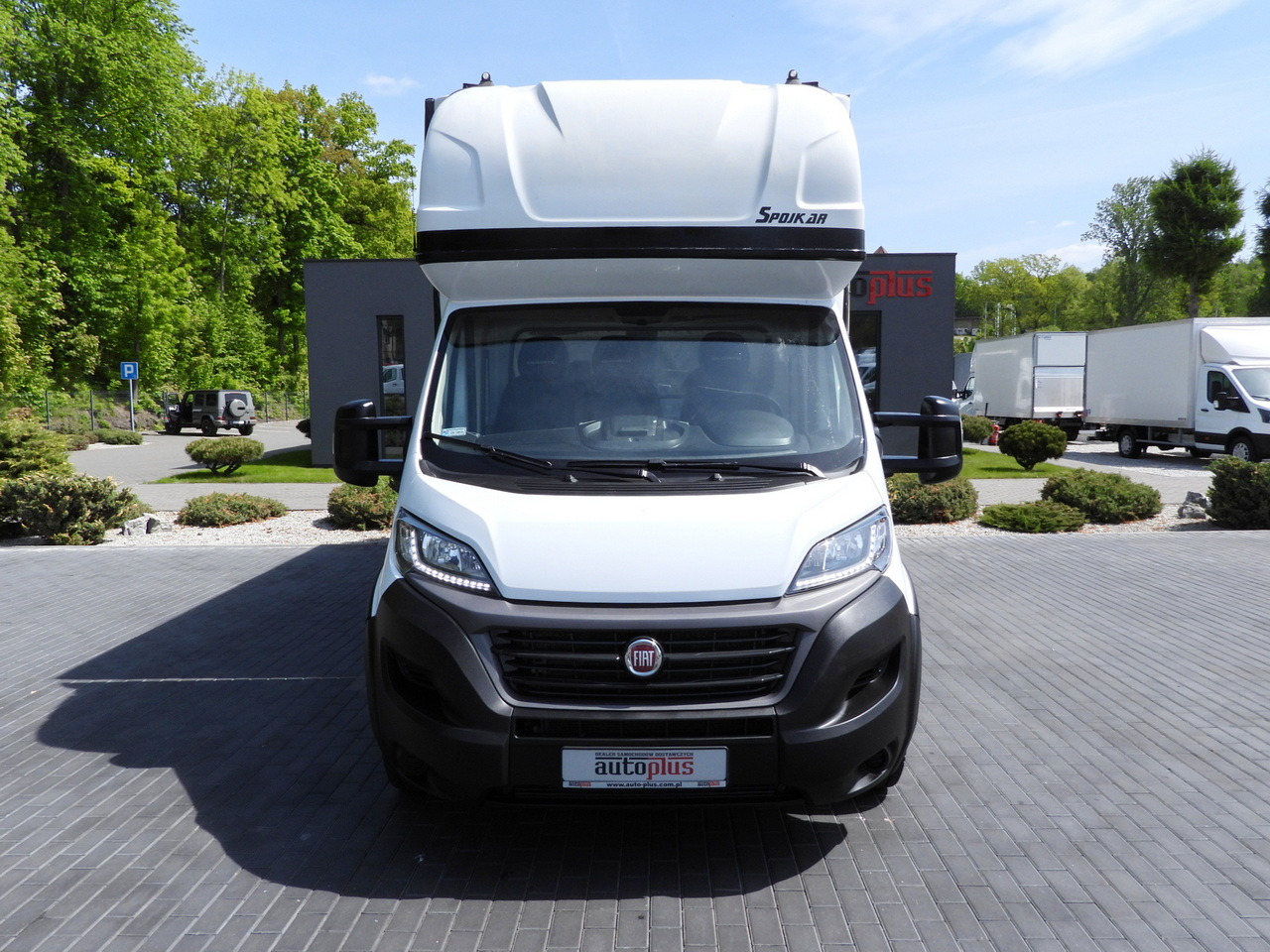 FIAT DUCATO TARPAULIN 10 PALLETS WEBASTO CRUISE CONTROL AIR CONDITIONING LED LIGHTS PNEUMATICS 160HP - Varebil med presenning: billede 5 FIAT DUCATO TARPAULIN 10 PALLETS WEBASTO CRUISE CONTROL AIR CONDITIONING LED LIGHTS PNEUMATICS 160HP - Varebil med presenning: billede 5
