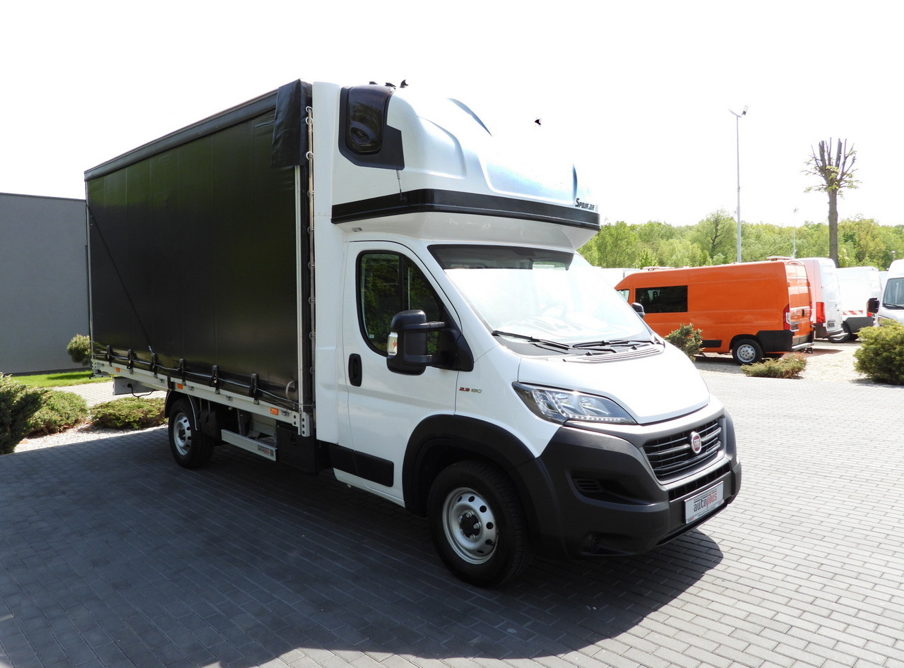 FIAT DUCATO TARPAULIN 10 PALLETS WEBASTO CRUISE CONTROL AIR CONDITIONING LED LIGHTS PNEUMATICS 160HP - Varebil med presenning: billede 4 FIAT DUCATO TARPAULIN 10 PALLETS WEBASTO CRUISE CONTROL AIR CONDITIONING LED LIGHTS PNEUMATICS 160HP - Varebil med presenning: billede 4