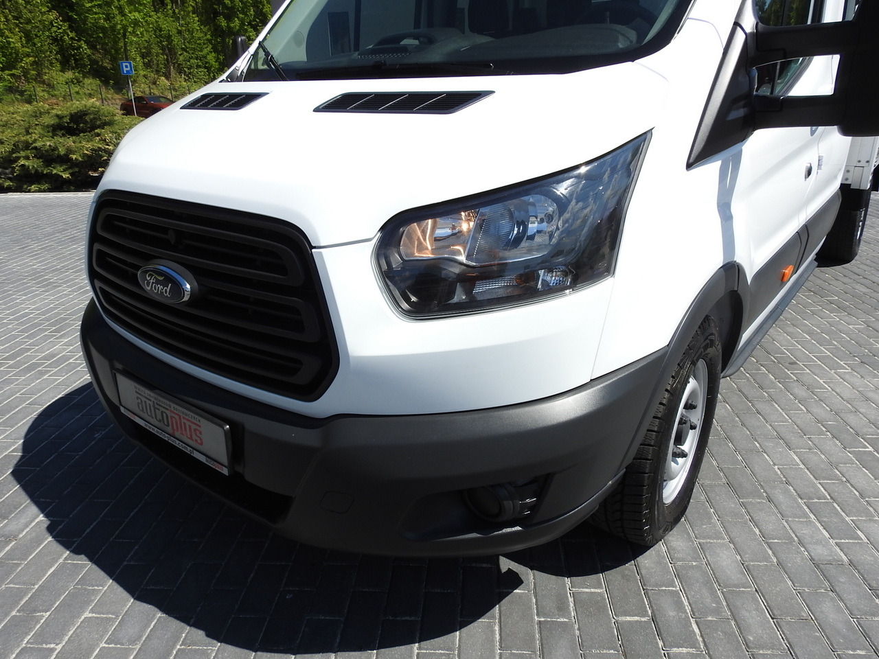 Mandskabsbil FORD TRANSIT STAKE BODY DOUBLE CABIN DOKA 7 SEATS AIR CONDITIONING  130HP: billede 17