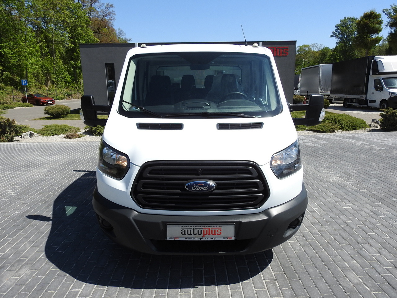 Mandskabsbil FORD TRANSIT STAKE BODY DOUBLE CABIN DOKA 7 SEATS AIR CONDITIONING  130HP: billede 5