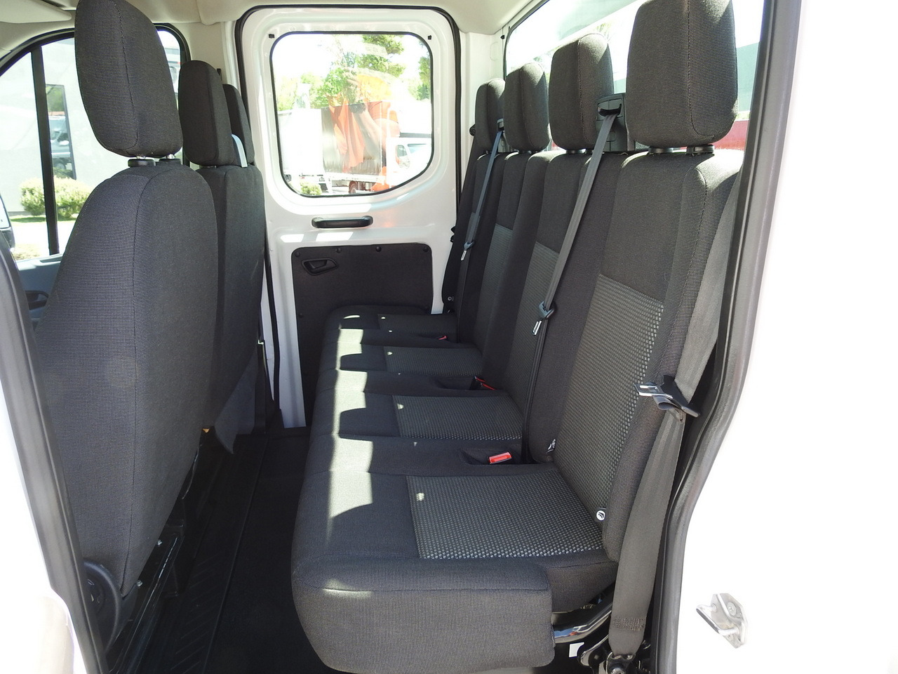 Mandskabsbil FORD TRANSIT STAKE BODY DOUBLE CABIN DOKA 7 SEATS AIR CONDITIONING  130HP: billede 34