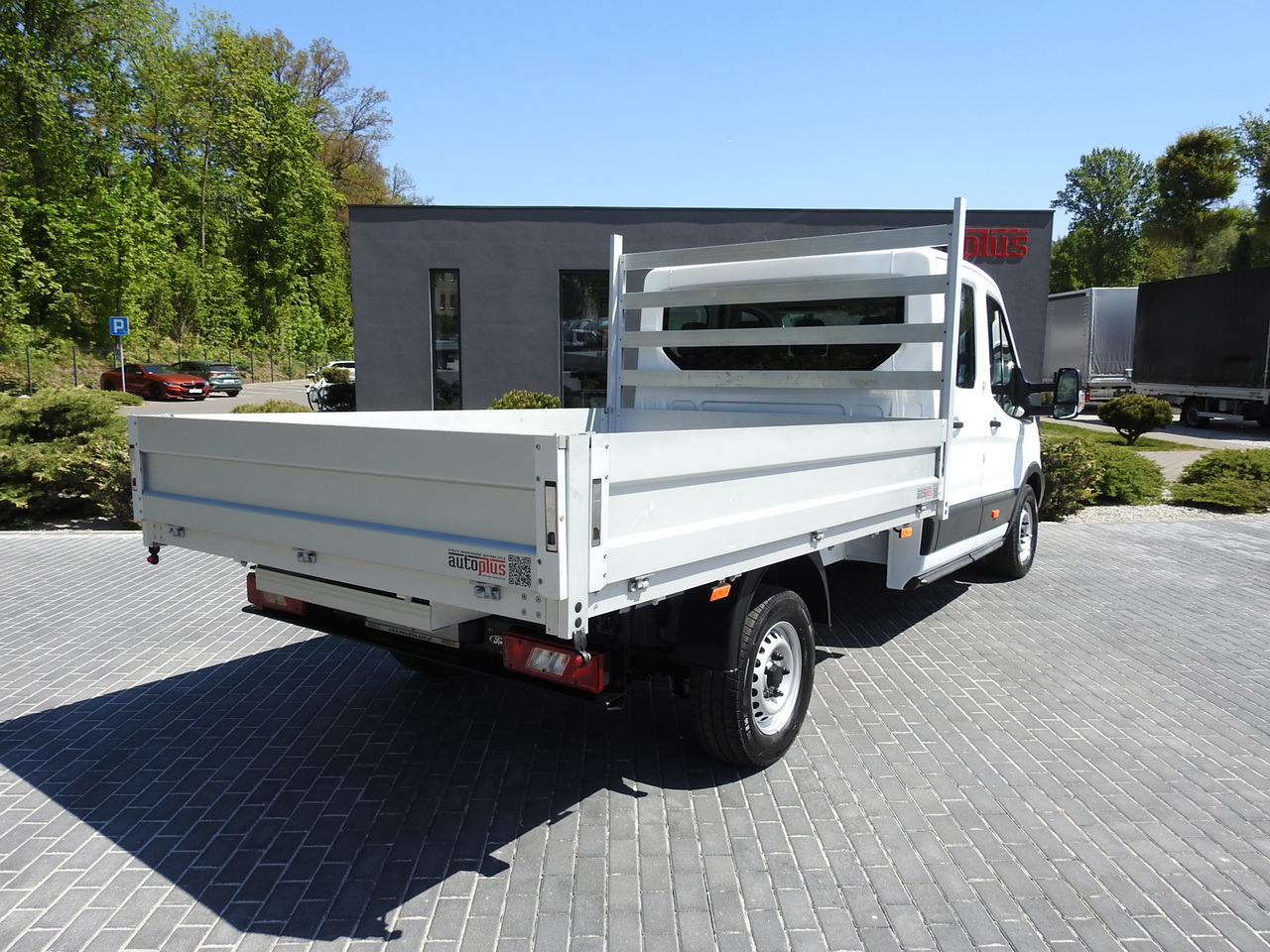 Mandskabsbil FORD TRANSIT STAKE BODY DOUBLE CABIN DOKA 7 SEATS AIR CONDITIONING  130HP: billede 13