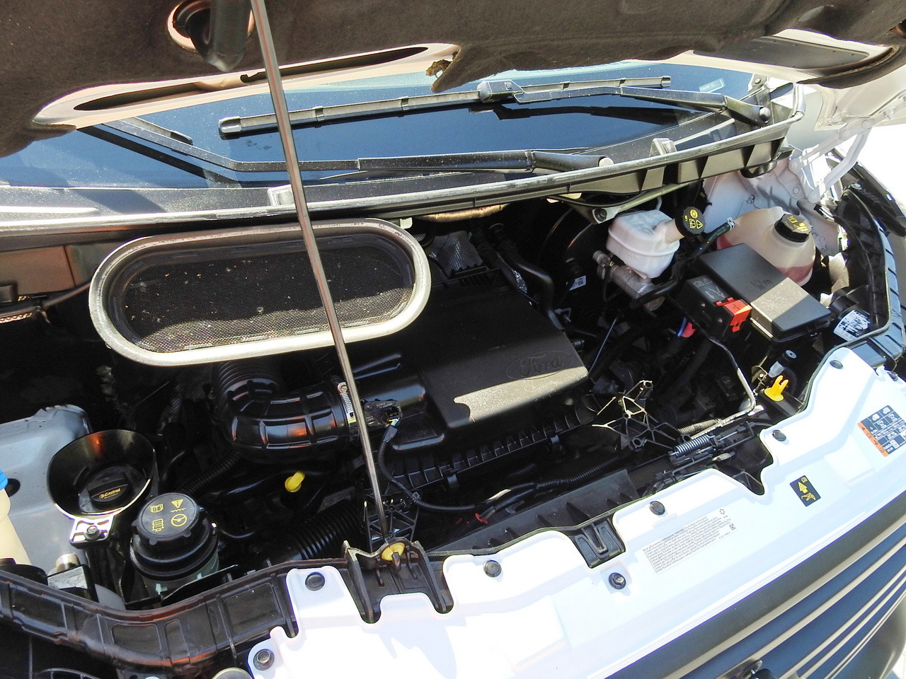 Mandskabsbil FORD TRANSIT STAKE BODY DOUBLE CABIN DOKA 7 SEATS AIR CONDITIONING  130HP: billede 20