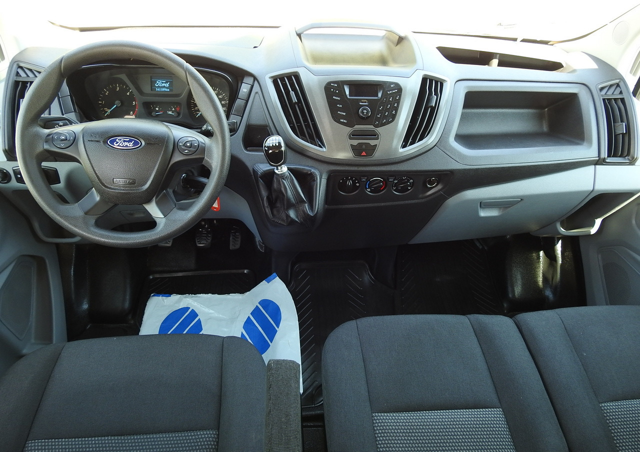 Mandskabsbil FORD TRANSIT STAKE BODY DOUBLE CABIN DOKA 7 SEATS AIR CONDITIONING  130HP: billede 23
