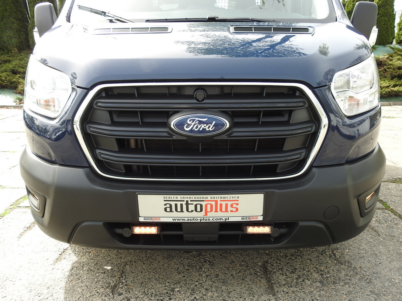 Mandskabsbil FORD TRANSIT STAKE BODY DOUBLE CABIN DOKA 7 SEATS CRUISE CONTROL AIR CONDITIONING LED LIGHTS  130HP: billede 14