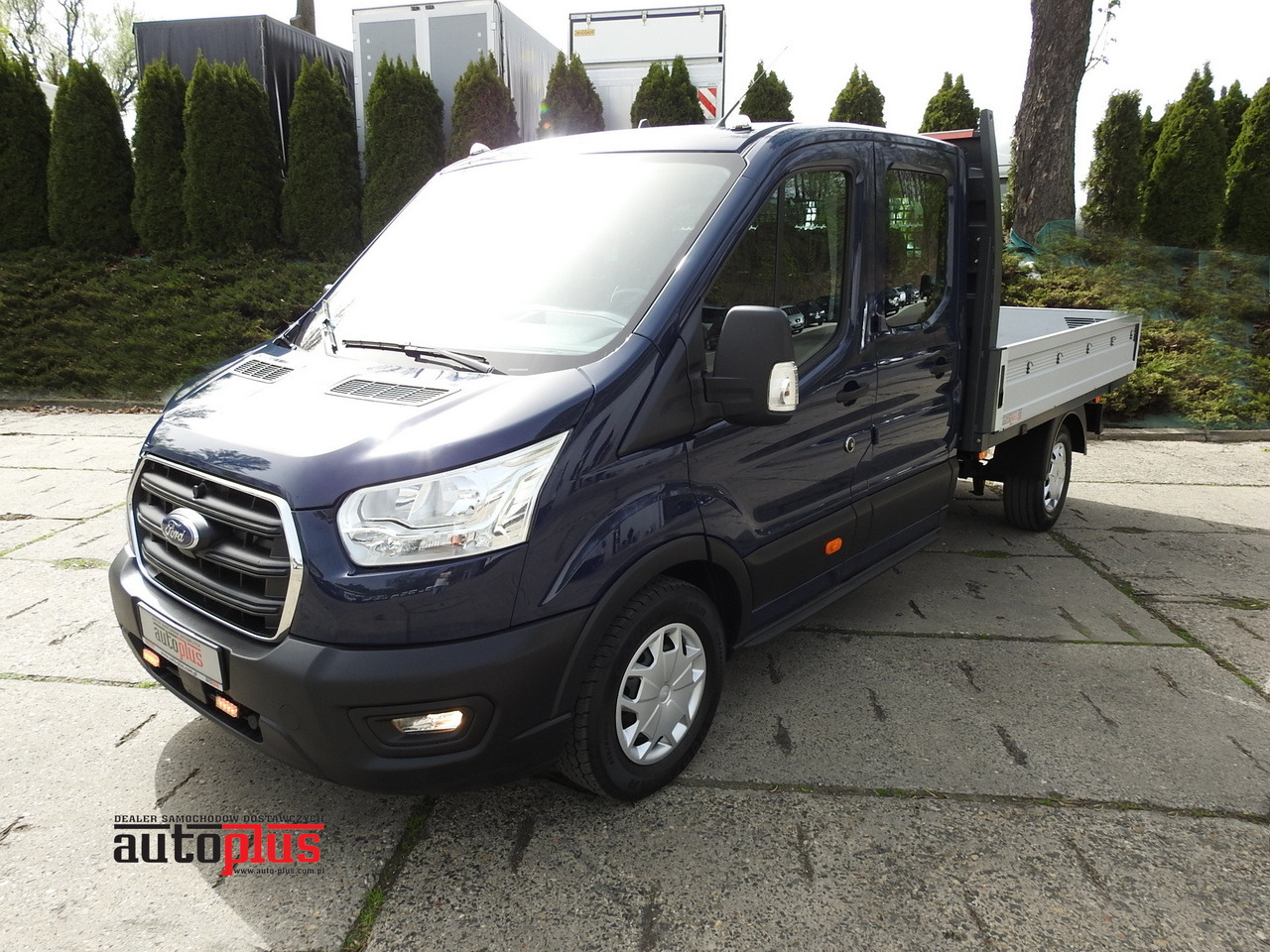 FORD TRANSIT STAKE BODY DOUBLE CABIN DOKA 7 SEATS CRUISE CONTROL AIR CONDITIONING LED LIGHTS 130HP - Mandskabsbil: billede 1 FORD TRANSIT STAKE BODY DOUBLE CABIN DOKA 7 SEATS CRUISE CONTROL AIR CONDITIONING LED LIGHTS 130HP - Mandskabsbil: billede 1
