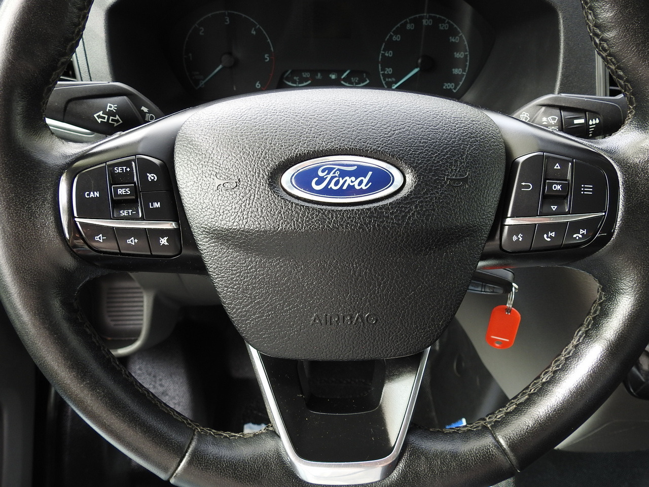 Mandskabsbil FORD TRANSIT STAKE BODY DOUBLE CABIN DOKA 7 SEATS CRUISE CONTROL AIR CONDITIONING LED LIGHTS  130HP: billede 28