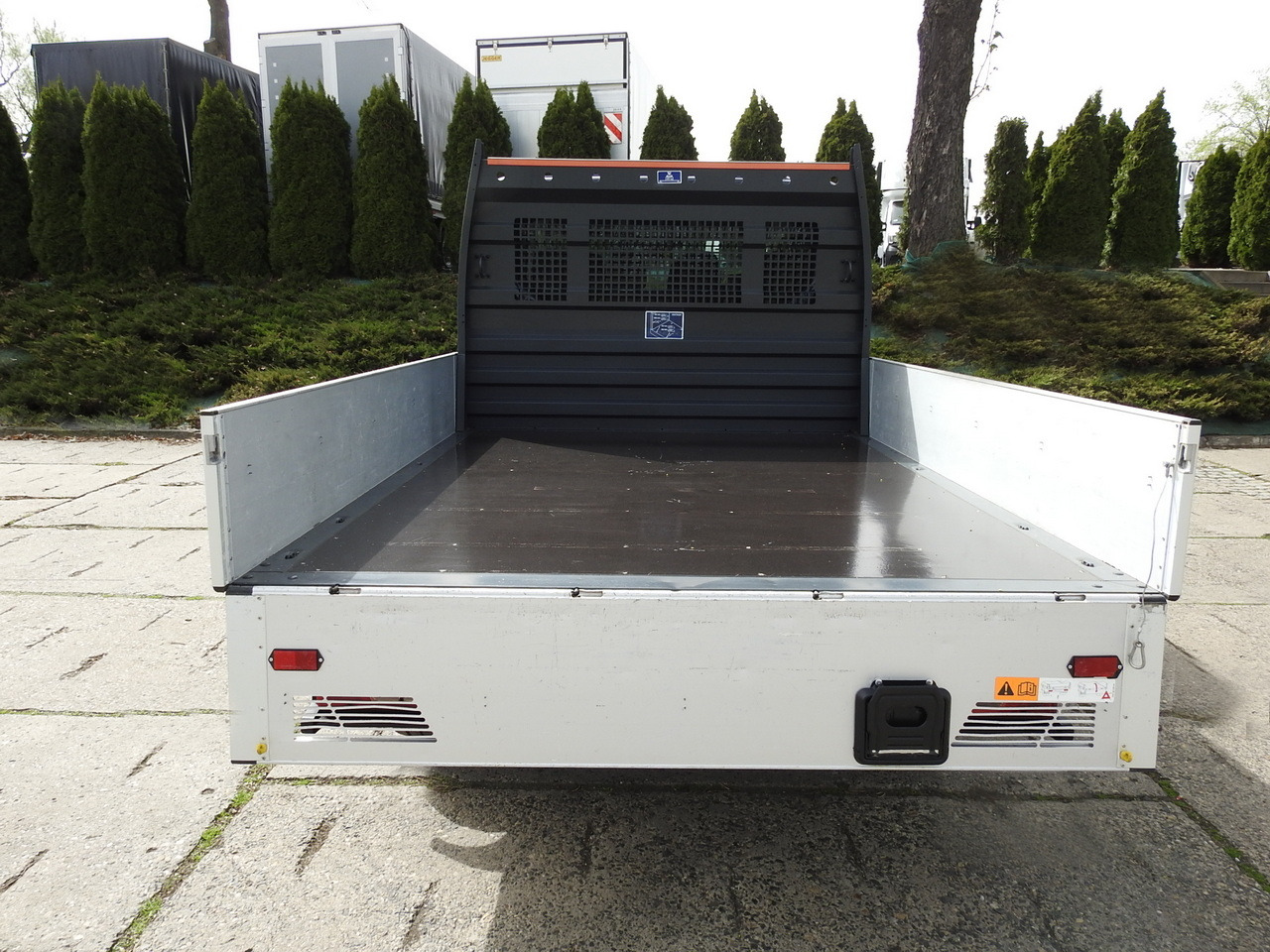 Mandskabsbil FORD TRANSIT STAKE BODY DOUBLE CABIN DOKA 7 SEATS CRUISE CONTROL AIR CONDITIONING LED LIGHTS  130HP: billede 11