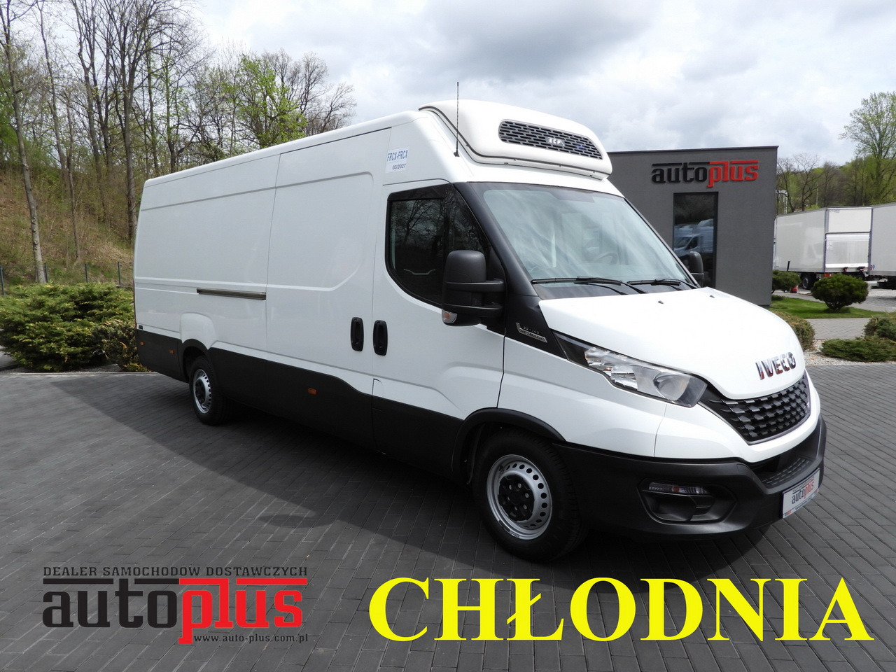 IVECO DAILY 35S14 REFRIGERATOR VAN 0*C POWER SUPPLY 230V CRUISE CONTROL AUTOMATIC TRANSMISSION HI-MATIC AIR CONDITIONING 140HP - Kølebil: billede 1 IVECO DAILY 35S14 REFRIGERATOR VAN 0*C POWER SUPPLY 230V CRUISE CONTROL AUTOMATIC TRANSMISSION HI-MATIC AIR CONDITIONING 140HP - Kølebil: billede 1
