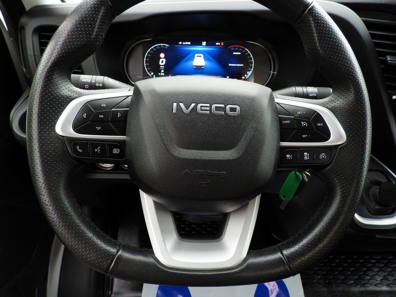 Varebil med kasse IVECO DAILY 35S18 BOX HI-MATIC LIFT 8 PALLETS CRUISE CONTROL NAVIGATION LED LIGHTS PNEUMATICS AUTOMATIC TRANSMISSION HI-MATIC AIR CONDITIONING  180HP: billede 38