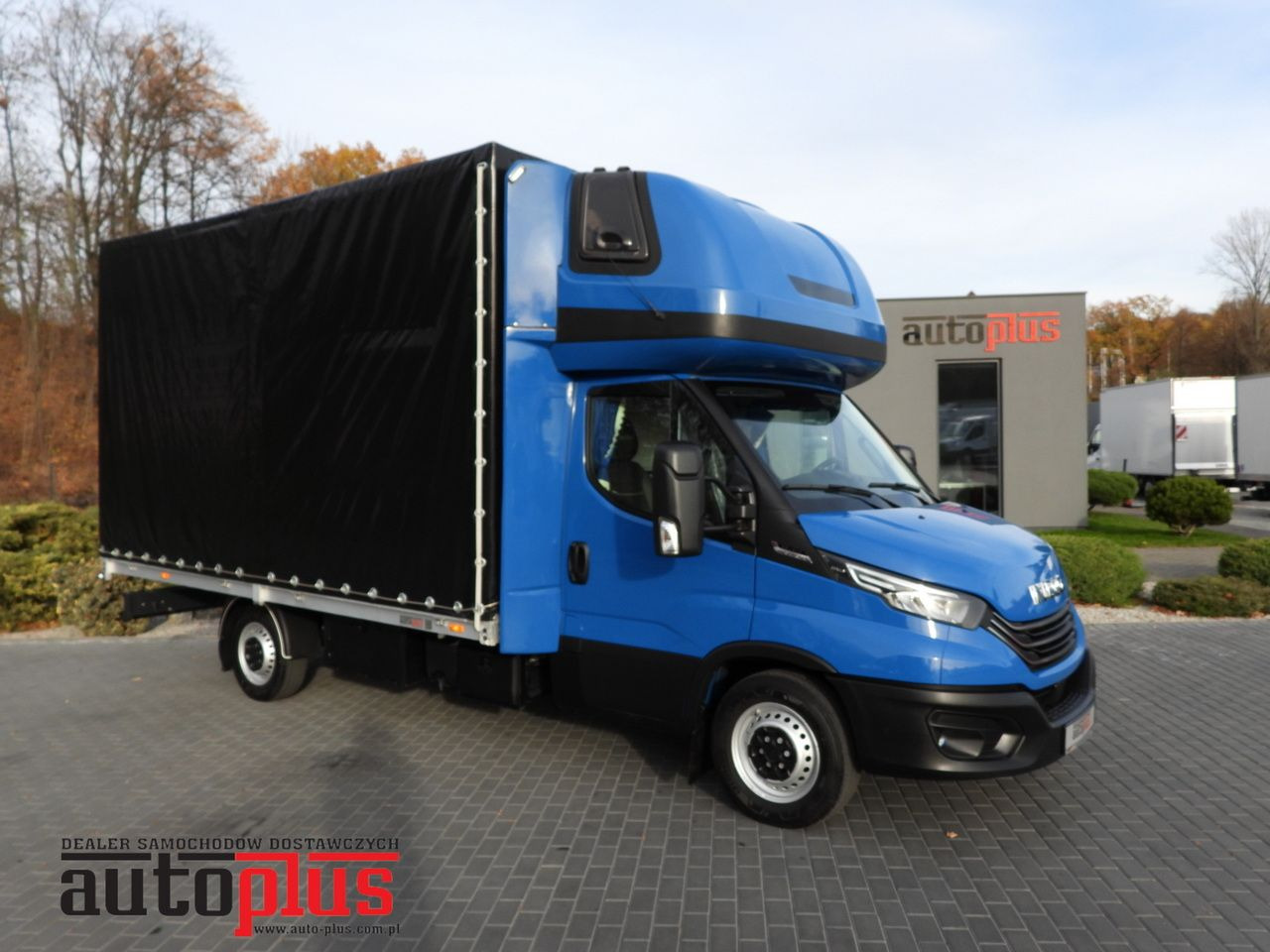 IVECO DAILY 35S21 TARPAULIN 10 PALLETS WEBASTO CRUISE CONTROL NAVIGATION LED LIGHTS AUTOMATIC TRANSMISSION HI-MATIC AIR CONDITIONING 210HP - Varebil med presenning: billede 1 IVECO DAILY 35S21 TARPAULIN 10 PALLETS WEBASTO CRUISE CONTROL NAVIGATION LED LIGHTS AUTOMATIC TRANSMISSION HI-MATIC AIR CONDITIONING 210HP - Varebil med presenning: billede 1