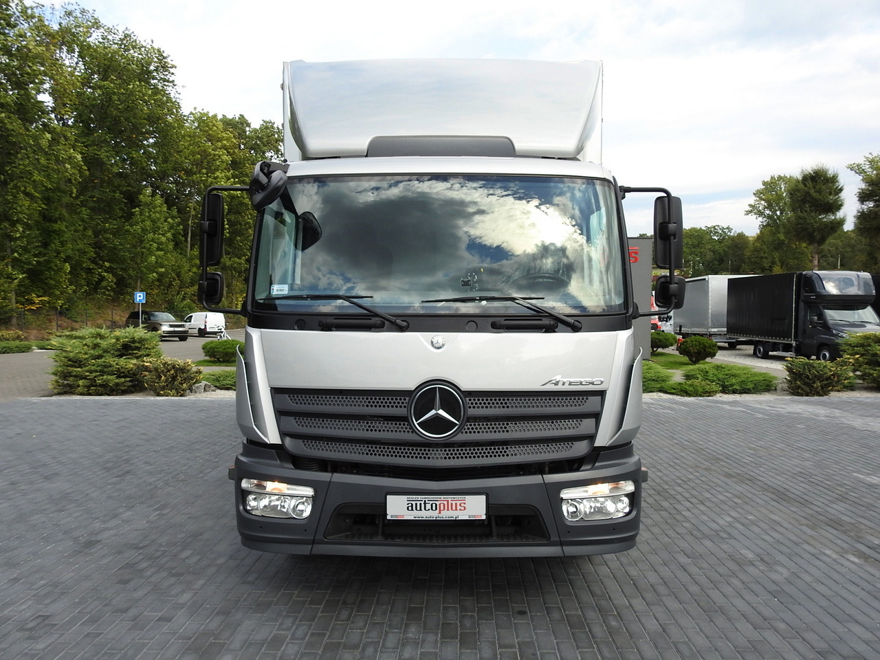 MERCEDES ATEGO 1221 TARPAULIN LIFT 16 PALLETS WEBASTO AIR CONDITIONING PNEUMATICS TWIN WHEELS  230HP - Varebil med presenning: billede 5 MERCEDES ATEGO 1221 TARPAULIN LIFT 16 PALLETS WEBASTO AIR CONDITIONING PNEUMATICS TWIN WHEELS  230HP - Varebil med presenning: billede 5