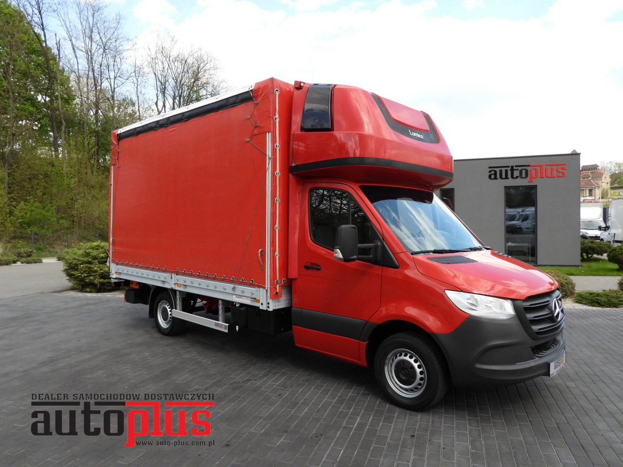 MERCEDES SPRINTER 316 8 PALLETS TARPAULIN LIFT CRUISE CONTROL AIR CONDITIONING  160HP - Varebil med presenning: billede 1 MERCEDES SPRINTER 316 8 PALLETS TARPAULIN LIFT CRUISE CONTROL AIR CONDITIONING  160HP - Varebil med presenning: billede 1