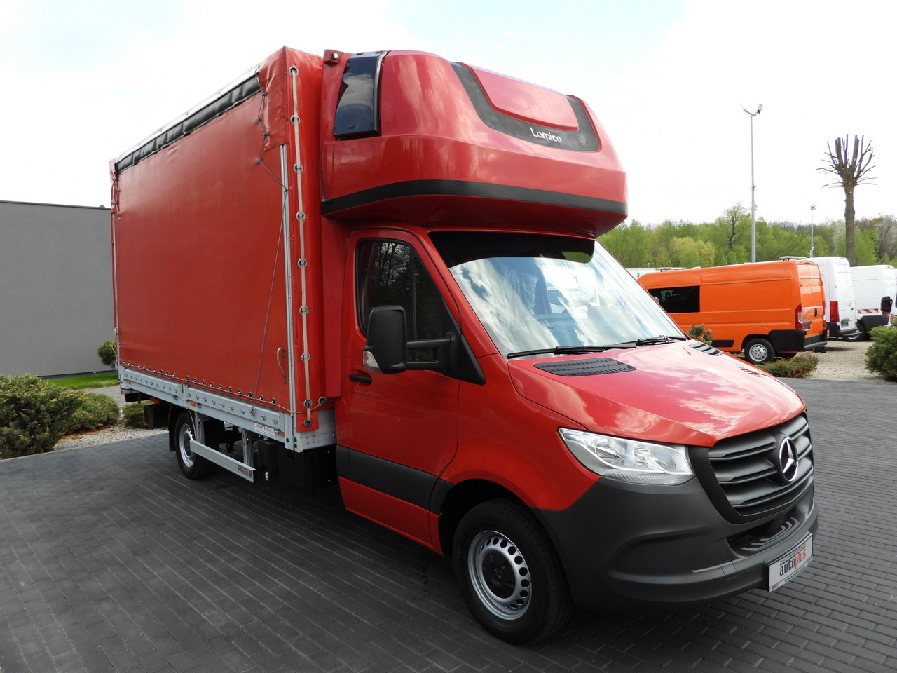 MERCEDES SPRINTER 316 8 PALLETS TARPAULIN LIFT CRUISE CONTROL AIR CONDITIONING 160HP - Varebil med presenning: billede 4 MERCEDES SPRINTER 316 8 PALLETS TARPAULIN LIFT CRUISE CONTROL AIR CONDITIONING 160HP - Varebil med presenning: billede 4