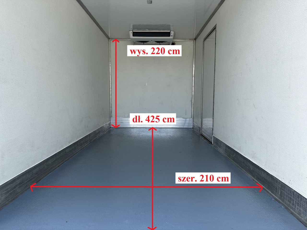 Kølebil MERCEDES SPRINTER 316 REGRIGERATOR BOX 0*C LIFT 8 PALLETS CRUISE CONTROL PNEUMATICS AIR CONDITIONING 160HP: billede 13 Kølebil MERCEDES SPRINTER 316 REGRIGERATOR BOX 0*C LIFT 8 PALLETS CRUISE CONTROL PNEUMATICS AIR CONDITIONING 160HP: billede 13