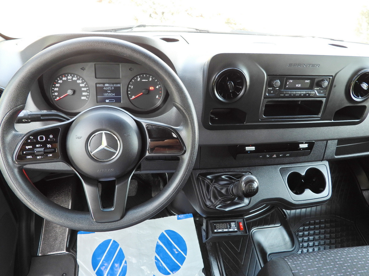 Kølebil MERCEDES SPRINTER 316 REGRIGERATOR BOX 0*C LIFT 8 PALLETS CRUISE CONTROL PNEUMATICS AIR CONDITIONING 160HP: billede 33 Kølebil MERCEDES SPRINTER 316 REGRIGERATOR BOX 0*C LIFT 8 PALLETS CRUISE CONTROL PNEUMATICS AIR CONDITIONING 160HP: billede 33