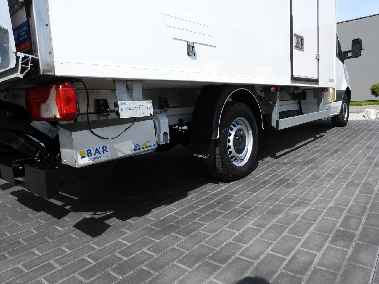 Kølebil MERCEDES SPRINTER 316 REGRIGERATOR BOX 0*C LIFT 8 PALLETS CRUISE CONTROL PNEUMATICS AIR CONDITIONING  160HP: billede 18 Kølebil MERCEDES SPRINTER 316 REGRIGERATOR BOX 0*C LIFT 8 PALLETS CRUISE CONTROL PNEUMATICS AIR CONDITIONING  160HP: billede 18