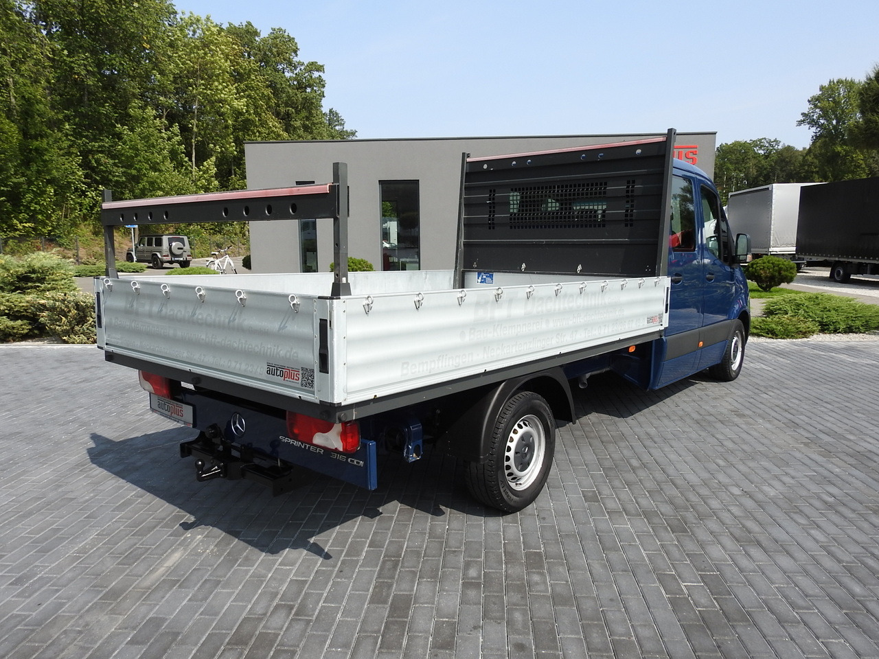 MERCEDES SPRINTER 316 STAKE BODY DOUBLE CABIN DOKA 7 SEATS AIR CONDITIONING 160HP - Ladbil: billede 3 MERCEDES SPRINTER 316 STAKE BODY DOUBLE CABIN DOKA 7 SEATS AIR CONDITIONING 160HP - Ladbil: billede 3