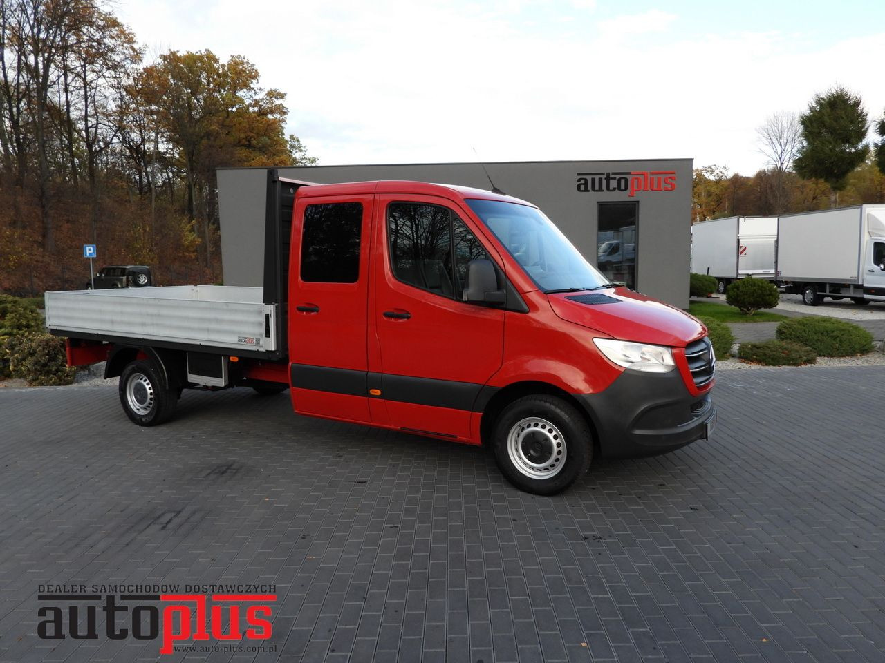 MERCEDES SPRINTER 316 STAKE BODY DOUBLE CABIN DOKA 7 SEATS AIR CONDITIONING 160HP - Mandskabsbil: billede 1 MERCEDES SPRINTER 316 STAKE BODY DOUBLE CABIN DOKA 7 SEATS AIR CONDITIONING 160HP - Mandskabsbil: billede 1
