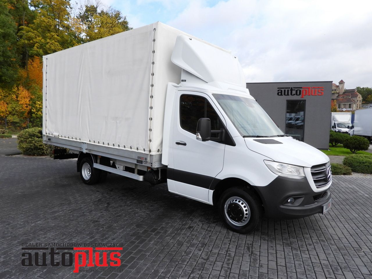 MERCEDES SPRINTER 316 TARPAULIN 10 PALLETS TWIN WHEELS AIR CONDITIONING 165HP - Varebil med presenning: billede 1 MERCEDES SPRINTER 316 TARPAULIN 10 PALLETS TWIN WHEELS AIR CONDITIONING 165HP - Varebil med presenning: billede 1