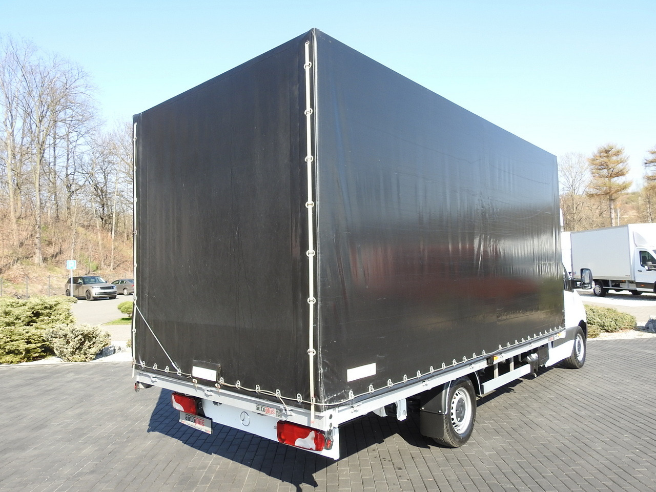 MERCEDES SPRINTER 316 TARPAULIN 10 PALLETS WEBASTO AIR CONDITIONING 165HP - Varebil med presenning: billede 3 MERCEDES SPRINTER 316 TARPAULIN 10 PALLETS WEBASTO AIR CONDITIONING 165HP - Varebil med presenning: billede 3