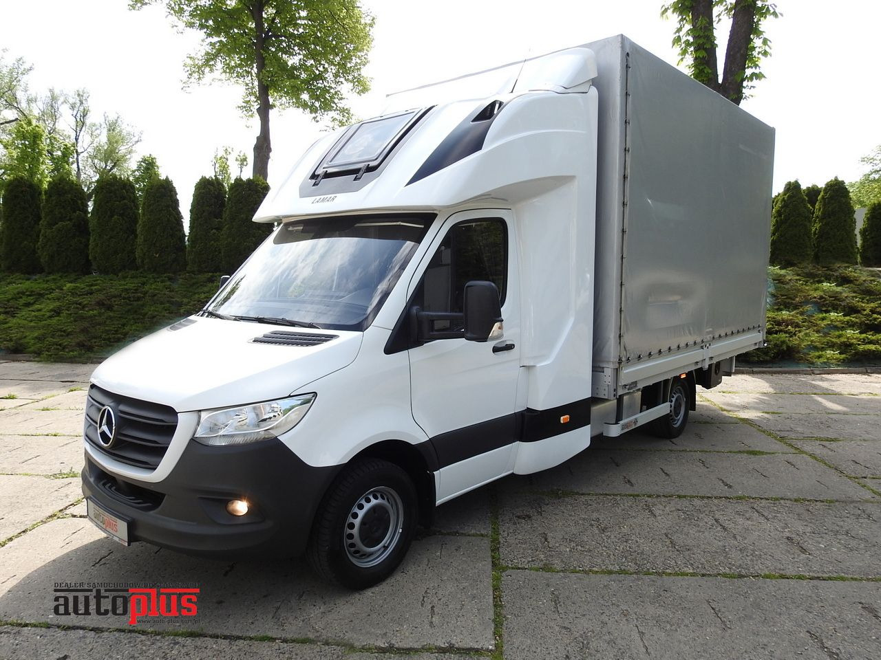 MERCEDES SPRINTER 316 TARPAULIN 10 PALLETS WEBASTO CRUISE CONTROL AIR CONDITIONING 165HP - Varebil med presenning: billede 1 MERCEDES SPRINTER 316 TARPAULIN 10 PALLETS WEBASTO CRUISE CONTROL AIR CONDITIONING 165HP - Varebil med presenning: billede 1