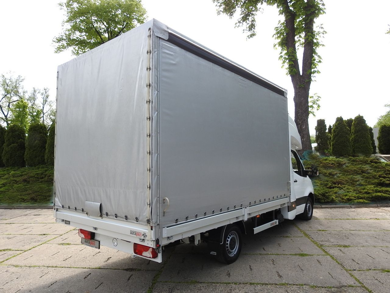 MERCEDES SPRINTER 316 TARPAULIN 10 PALLETS WEBASTO CRUISE CONTROL AIR CONDITIONING 165HP - Varebil med presenning: billede 3 MERCEDES SPRINTER 316 TARPAULIN 10 PALLETS WEBASTO CRUISE CONTROL AIR CONDITIONING 165HP - Varebil med presenning: billede 3