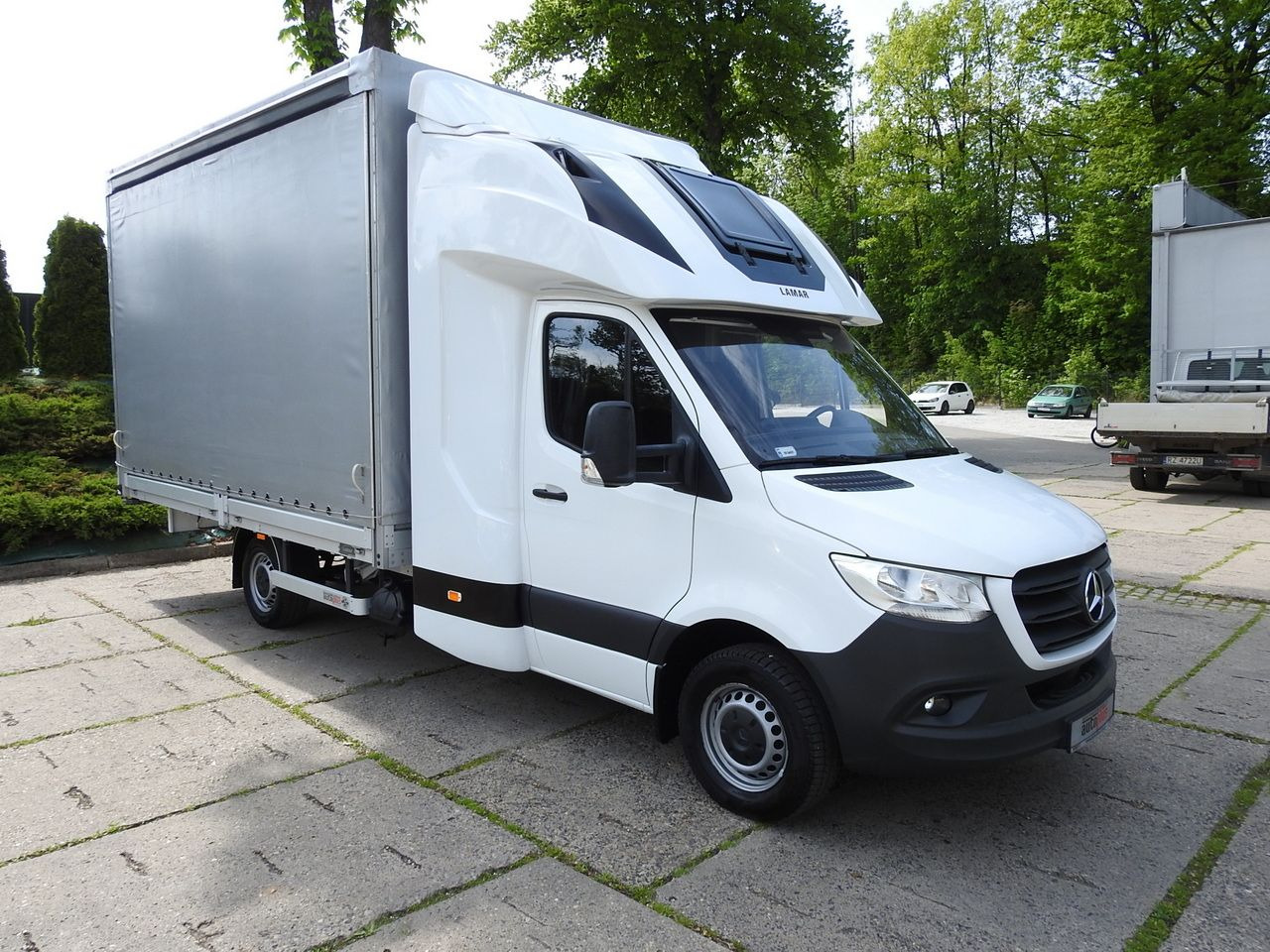 MERCEDES SPRINTER 316 TARPAULIN 10 PALLETS WEBASTO CRUISE CONTROL AIR CONDITIONING 165HP - Varebil med presenning: billede 4 MERCEDES SPRINTER 316 TARPAULIN 10 PALLETS WEBASTO CRUISE CONTROL AIR CONDITIONING 165HP - Varebil med presenning: billede 4