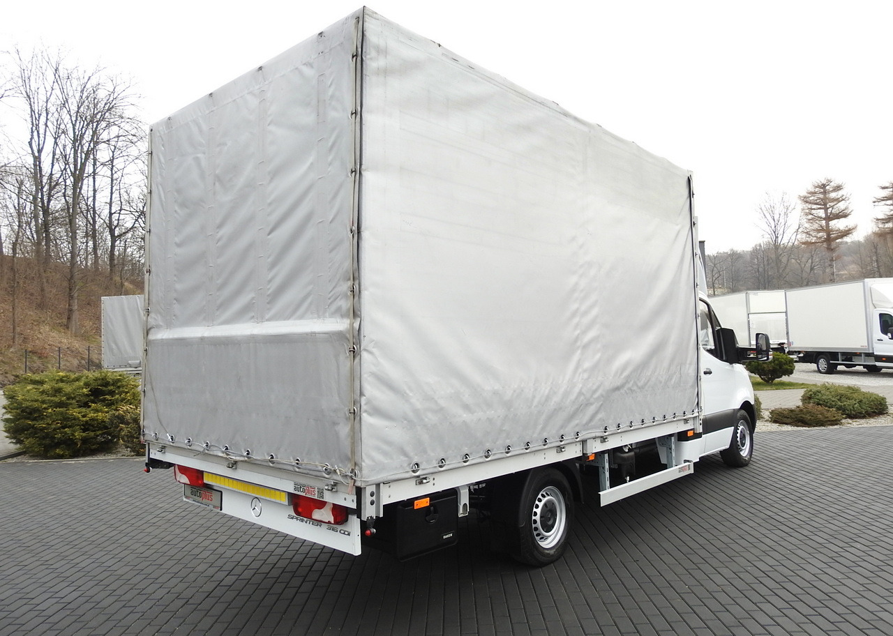 MERCEDES SPRINTER 316 TARPAULIN 10 PALLETS WEBASTO CRUISE CONTROL LED LIGHTS PNEUMATICS AUTOMATIC TRANSMISSION AIR CONDITIONING 160HP - Varebil med presenning: billede 3 MERCEDES SPRINTER 316 TARPAULIN 10 PALLETS WEBASTO CRUISE CONTROL LED LIGHTS PNEUMATICS AUTOMATIC TRANSMISSION AIR CONDITIONING 160HP - Varebil med presenning: billede 3