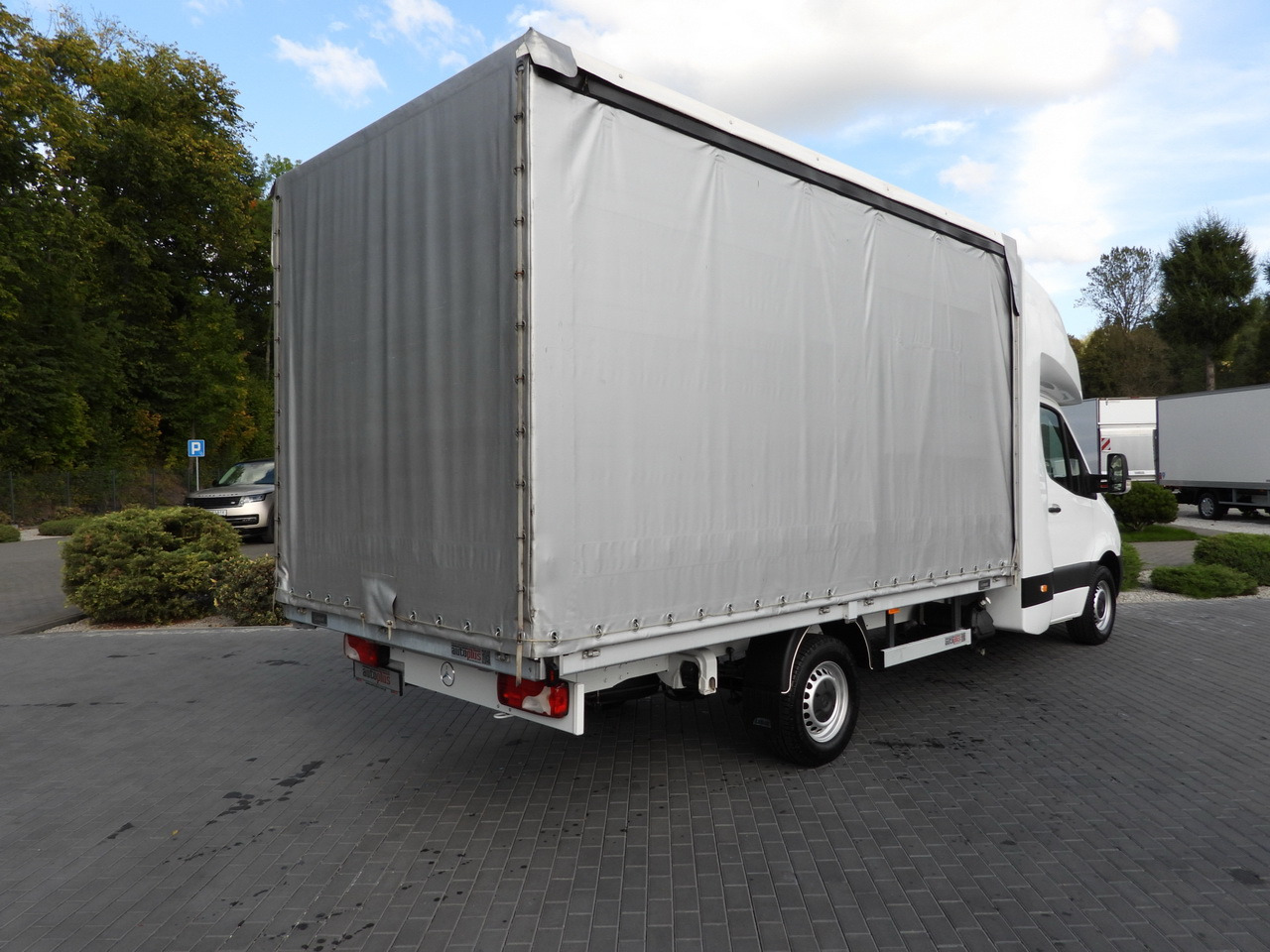 MERCEDES SPRINTER 316 TARPAULIN 8 PALLETS WEBASTO CRUISE CONTROL AIR CONDITIONING 160HP - Varebil med presenning: billede 3 MERCEDES SPRINTER 316 TARPAULIN 8 PALLETS WEBASTO CRUISE CONTROL AIR CONDITIONING 160HP - Varebil med presenning: billede 3