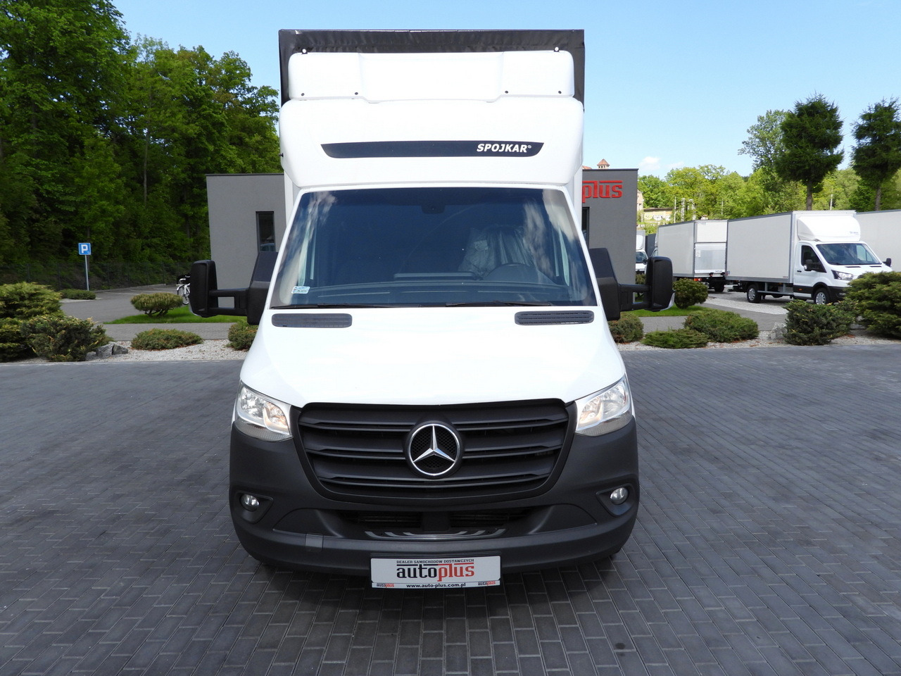MERCEDES SPRINTER 316 TARPAULIN LIFT 10 PALLETS WEBASTO CRUISE CONTROL PNEUMATICS AIR CONDITIONING 160HP - Varebil med presenning: billede 5 MERCEDES SPRINTER 316 TARPAULIN LIFT 10 PALLETS WEBASTO CRUISE CONTROL PNEUMATICS AIR CONDITIONING 160HP - Varebil med presenning: billede 5