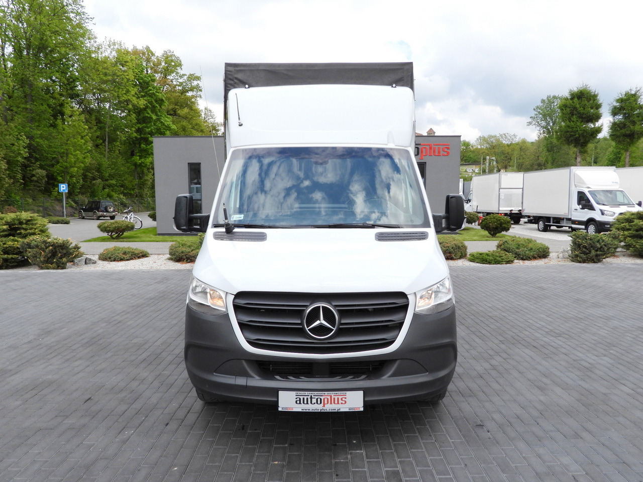 MERCEDES SPRINTER 316 TARPAULIN LIFT 8 PALLETS WEBASTO CRUISE CONTROL AIR CONDITIONING 160HP - Varebil med presenning: billede 5 MERCEDES SPRINTER 316 TARPAULIN LIFT 8 PALLETS WEBASTO CRUISE CONTROL AIR CONDITIONING 160HP - Varebil med presenning: billede 5