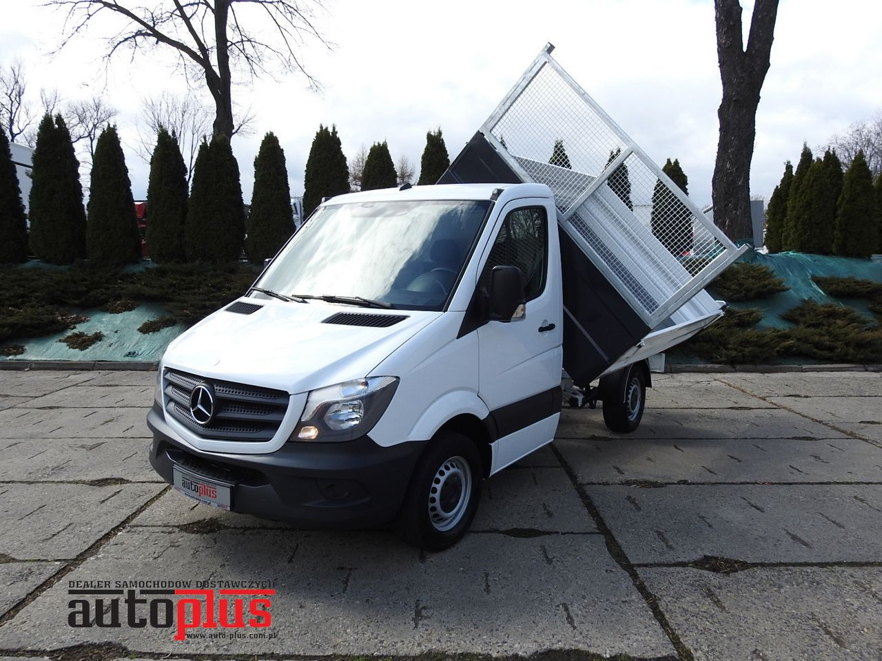 MERCEDES SPRINTER 316 THREE-WAY TIPPER  CRUISE CONTROL AUTOMATIC TRANSMISSION  AIR CONDITIONING  160HP - Ladbil med tip: billede 1 MERCEDES SPRINTER 316 THREE-WAY TIPPER  CRUISE CONTROL AUTOMATIC TRANSMISSION  AIR CONDITIONING  160HP - Ladbil med tip: billede 1