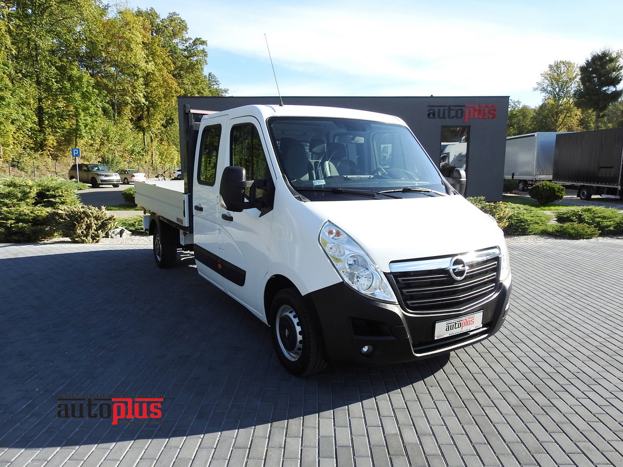 OPEL MOVANO STAKE BODY DOUBLE CABIN DOKA 7 SEATS CRUISE CONTROL AIR CONDITIONING 130HP - Mandskabsbil: billede 1 OPEL MOVANO STAKE BODY DOUBLE CABIN DOKA 7 SEATS CRUISE CONTROL AIR CONDITIONING 130HP - Mandskabsbil: billede 1