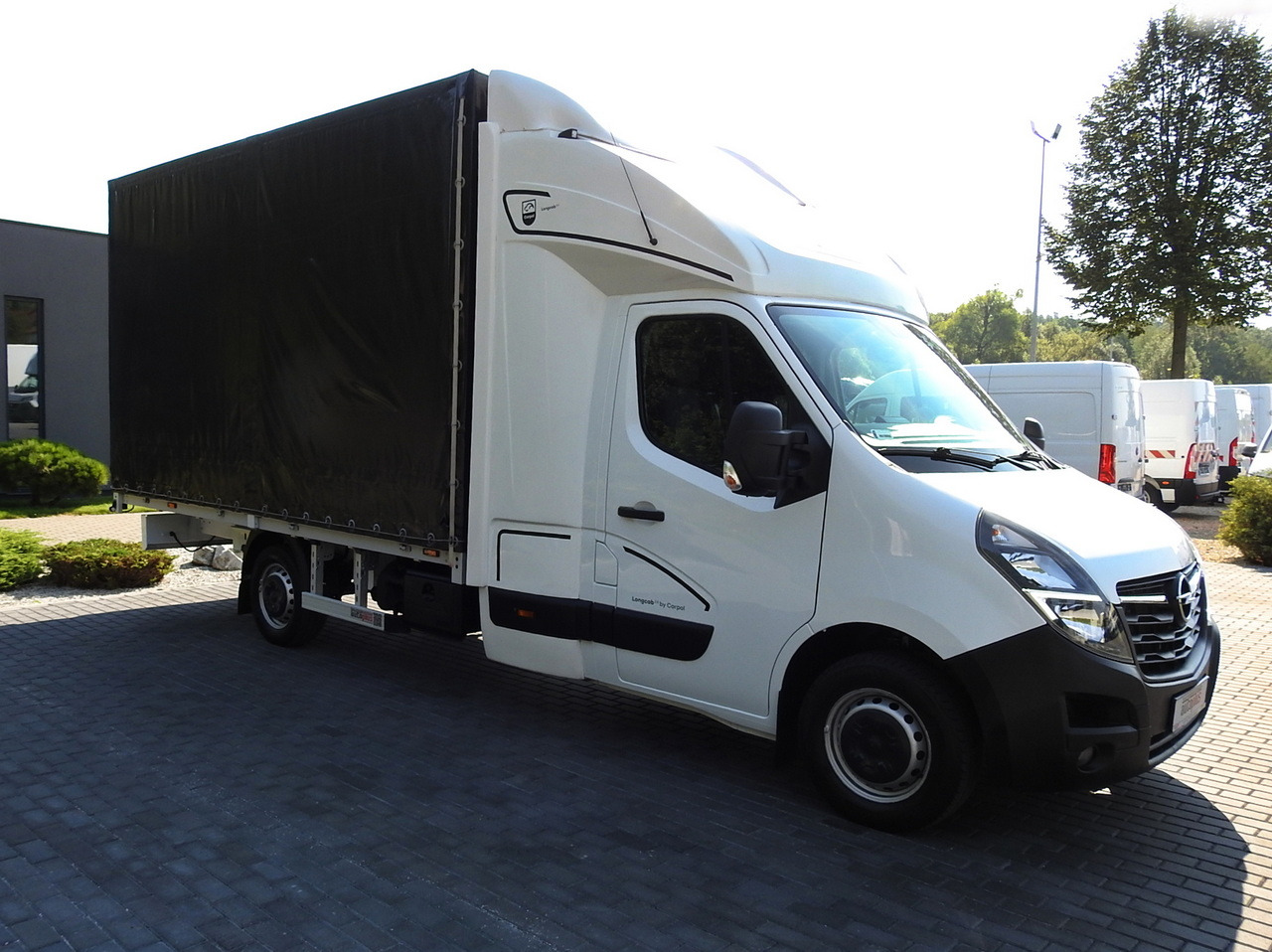 OPEL MOVANO TARPAULIN 8 PALLETS WEBASTO CRUISE CONTROL AIR CONDITIONING LED LIGHTS PNEUMATICS  165HP - Varebil med presenning: billede 4 OPEL MOVANO TARPAULIN 8 PALLETS WEBASTO CRUISE CONTROL AIR CONDITIONING LED LIGHTS PNEUMATICS  165HP - Varebil med presenning: billede 4