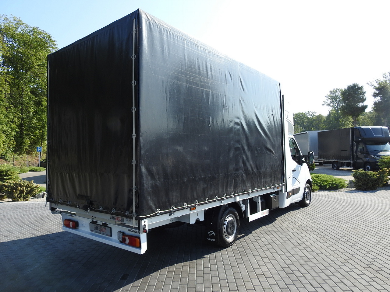 OPEL MOVANO TARPAULIN 8 PALLETS WEBASTO CRUISE CONTROL AIR CONDITIONING LED LIGHTS PNEUMATICS  165HP - Varebil med presenning: billede 3 OPEL MOVANO TARPAULIN 8 PALLETS WEBASTO CRUISE CONTROL AIR CONDITIONING LED LIGHTS PNEUMATICS  165HP - Varebil med presenning: billede 3