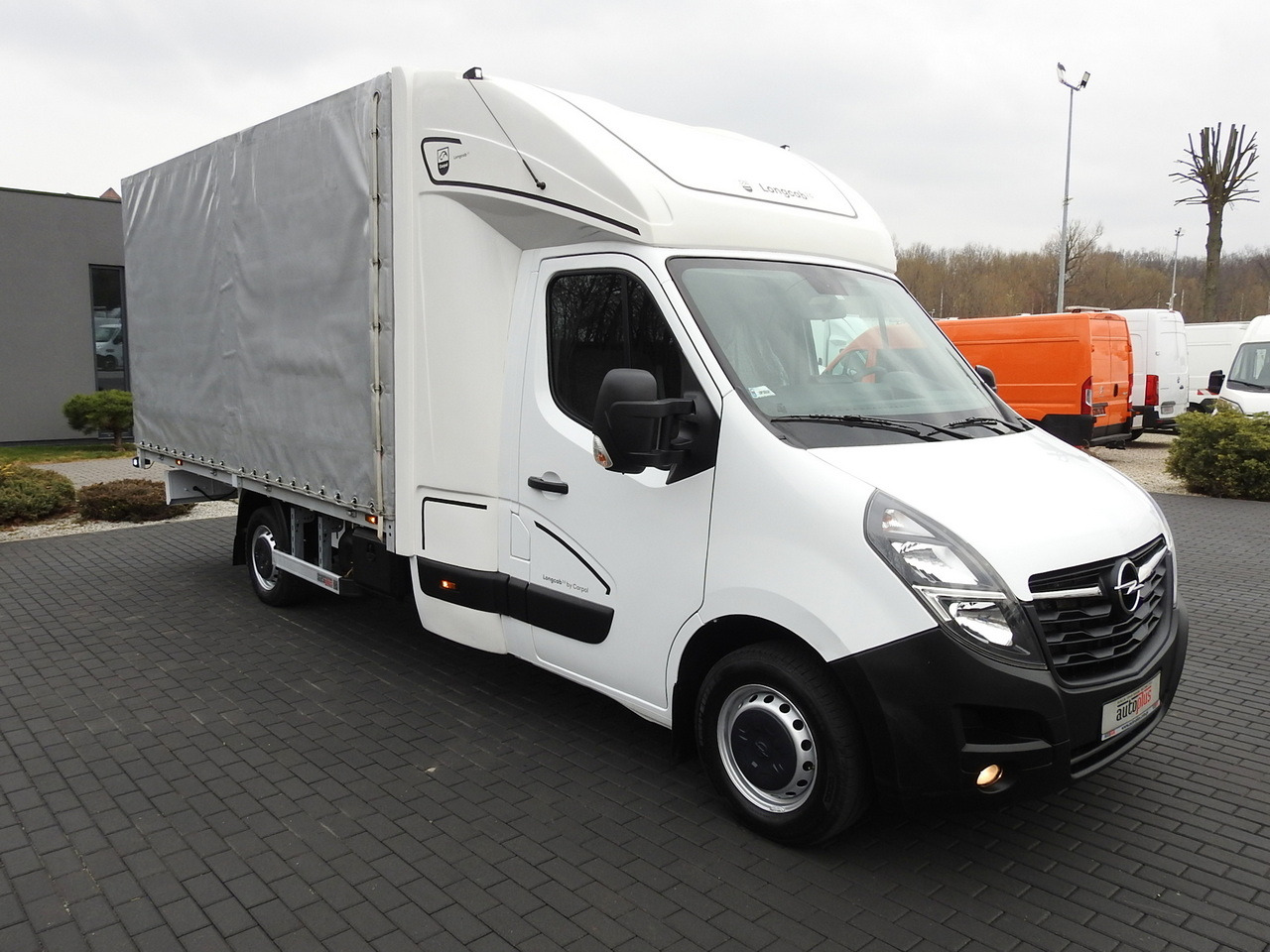 OPEL MOVANO  TARPAULIN 8 PALLETS WEBASTO CRUISE CONTROL LED LIGHTS PNEUMATICS AIR CONDITIONING  165HP - Varebil med presenning: billede 4 OPEL MOVANO  TARPAULIN 8 PALLETS WEBASTO CRUISE CONTROL LED LIGHTS PNEUMATICS AIR CONDITIONING  165HP - Varebil med presenning: billede 4