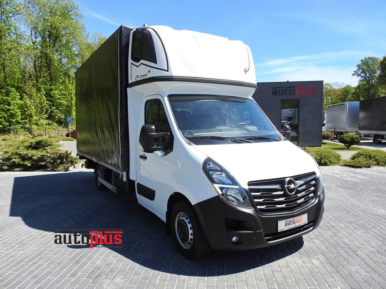 OPEL MOVANO TARPAULIN LIFT 9 PALLETS WEBASTO CRUISE CONTROL LED LIGHTS PNEUMATICS AIR CONDITIONING 160HP - Varebil med presenning: billede 1 OPEL MOVANO TARPAULIN LIFT 9 PALLETS WEBASTO CRUISE CONTROL LED LIGHTS PNEUMATICS AIR CONDITIONING 160HP - Varebil med presenning: billede 1