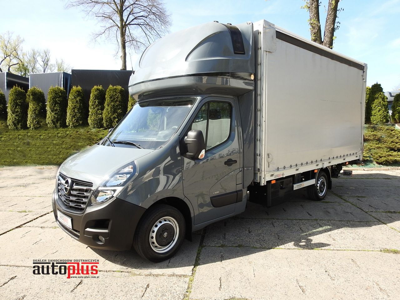 OPEL MOVANO TARPAULIN LIFT 9 PALLETS WEBASTO CRUISE CONTROL NAVIGATION LED LIGHTS PNEUMATICS AIR CONDITIONING 165HP - Varebil med presenning: billede 1 OPEL MOVANO TARPAULIN LIFT 9 PALLETS WEBASTO CRUISE CONTROL NAVIGATION LED LIGHTS PNEUMATICS AIR CONDITIONING 165HP - Varebil med presenning: billede 1