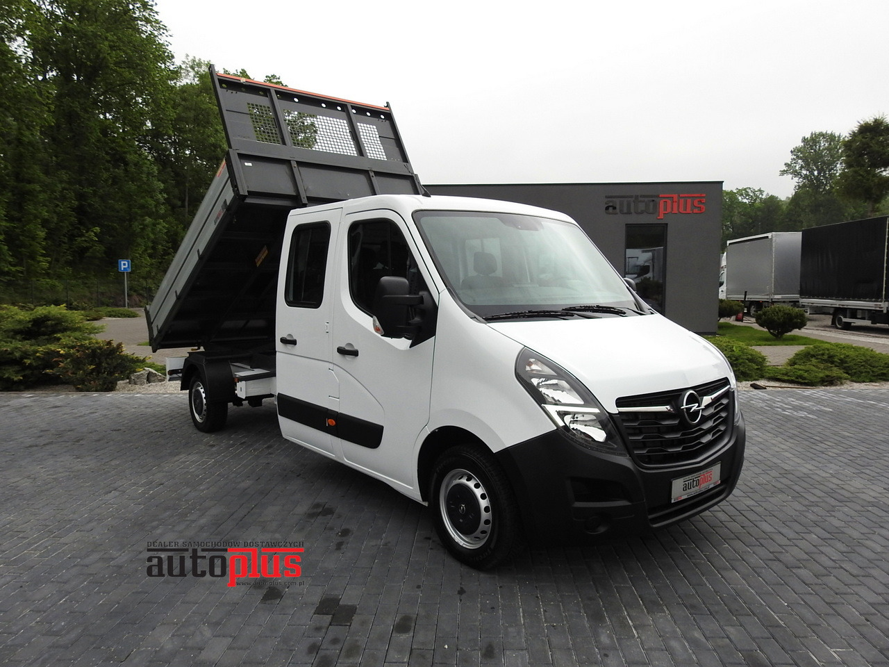 OPEL MOVANO TIPPER DOUBLE CABIN DOKA 6 SEATS CRUISE CONTROL LED LIGHTS AIR CONDITIONING 145HP - Ladbil med tip: billede 1 OPEL MOVANO TIPPER DOUBLE CABIN DOKA 6 SEATS CRUISE CONTROL LED LIGHTS AIR CONDITIONING 145HP - Ladbil med tip: billede 1