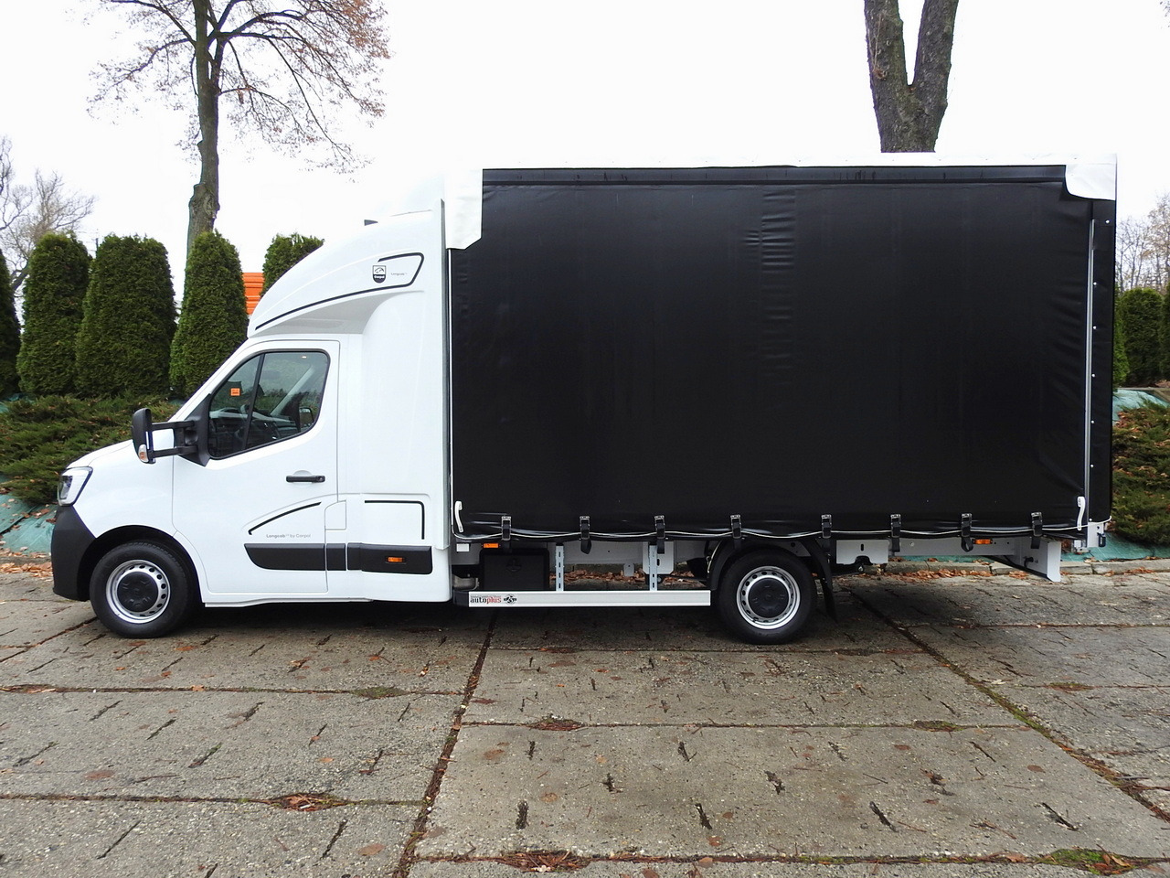 Ny Varebil med presenning RENAULT MASTER NEW TARPAULIN 10 PALLETS WEBASTO CRUISE CONTROL AIR CONDITIONING LED LIGHTS Y 165HP: billede 9