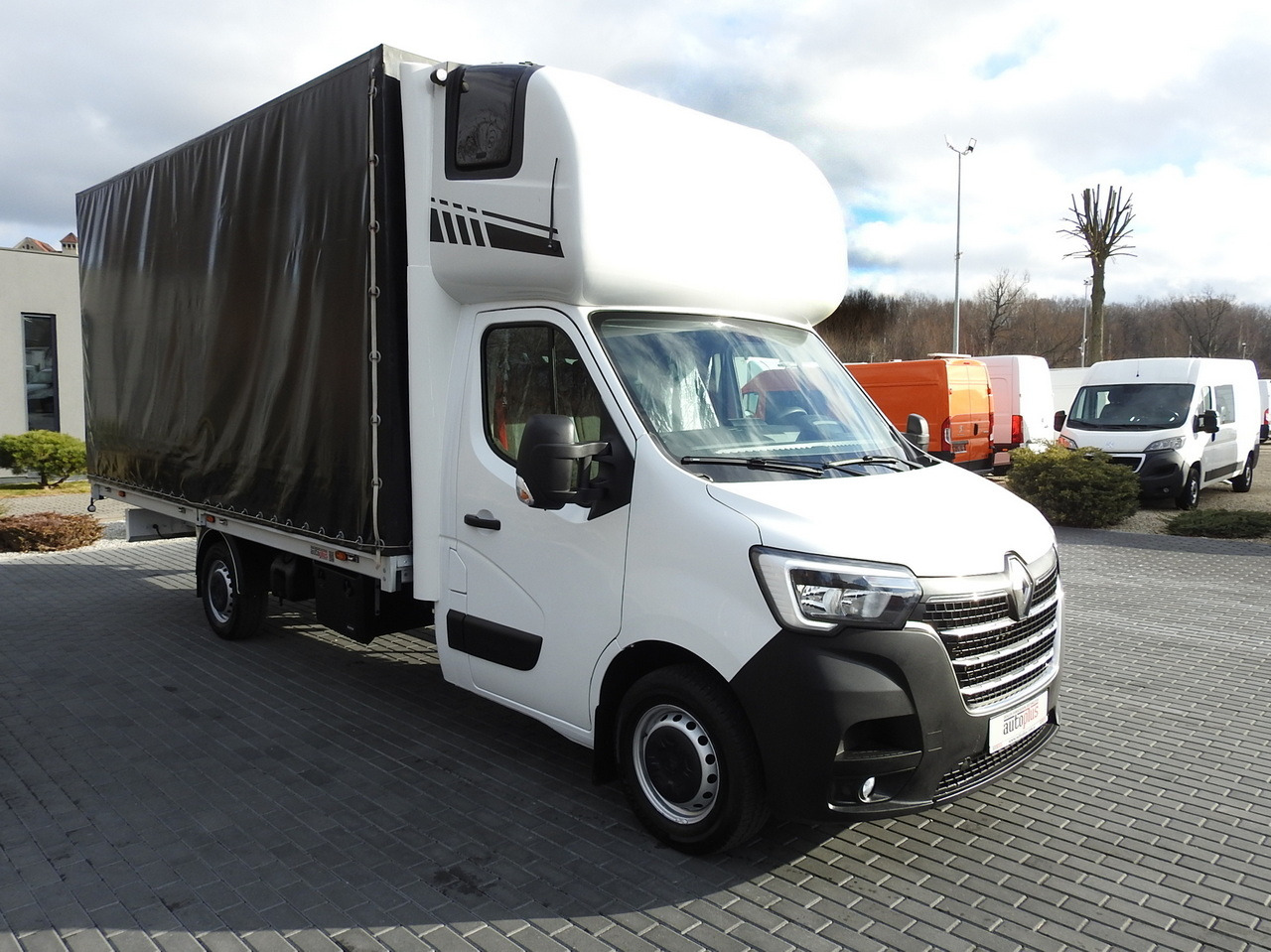 RENAULT MASTER TARPAULIN 10 PALLETS CRUISE CONTROL AIR CONDITIONING LED LIGHTS PNEUMATICS 165HP - Varebil med presenning: billede 4 RENAULT MASTER TARPAULIN 10 PALLETS CRUISE CONTROL AIR CONDITIONING LED LIGHTS PNEUMATICS 165HP - Varebil med presenning: billede 4