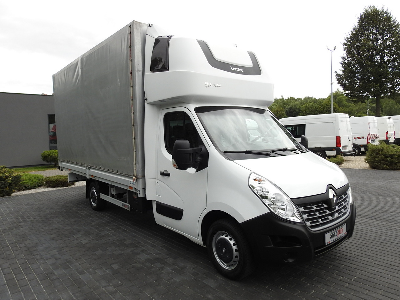 RENAULT MASTER TARPAULIN 10 PALLETS WEBASTO CRUISE CONTROL AIR CONDITIONING 170HP - Varebil med presenning: billede 4 RENAULT MASTER TARPAULIN 10 PALLETS WEBASTO CRUISE CONTROL AIR CONDITIONING 170HP - Varebil med presenning: billede 4