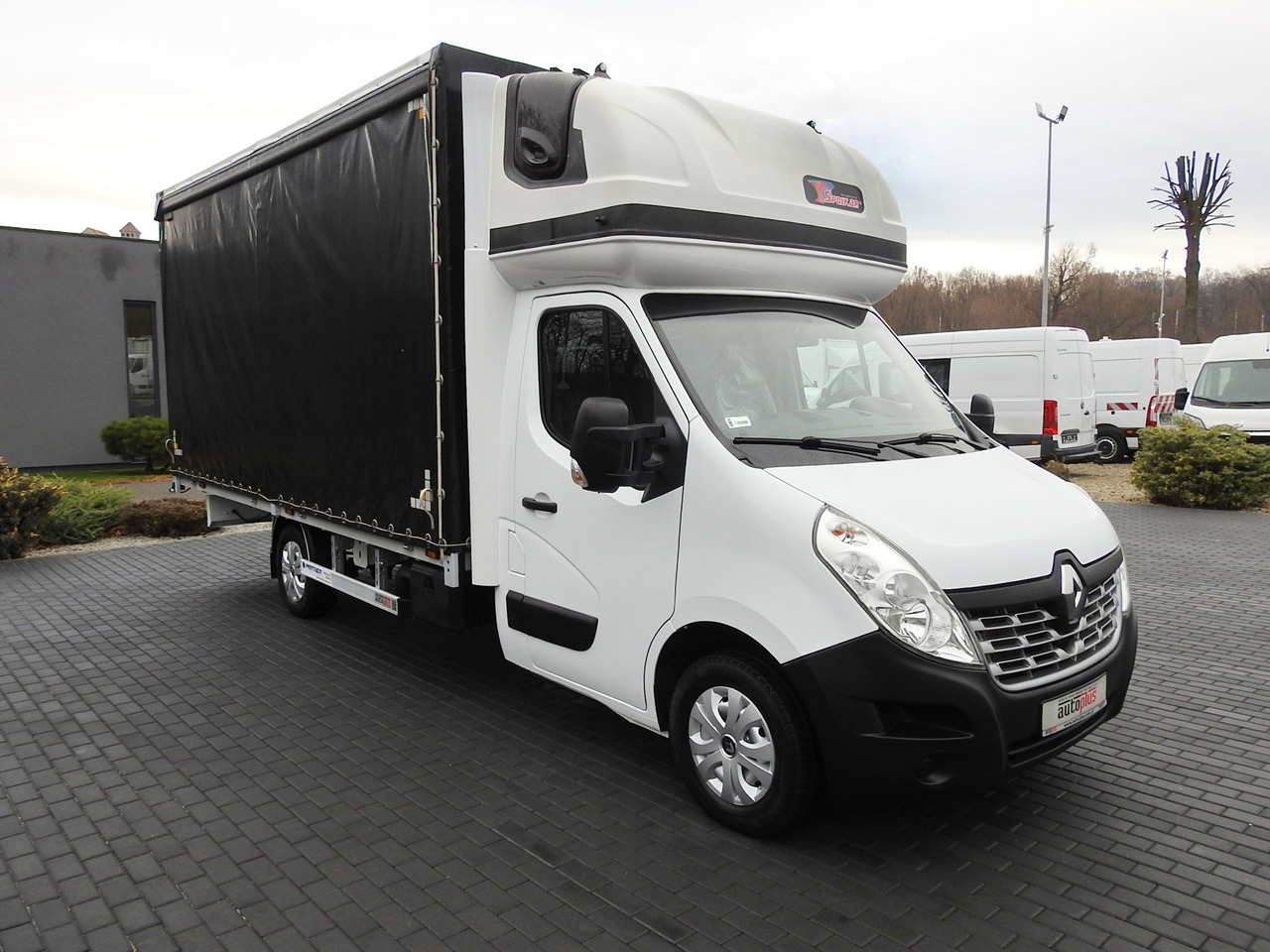 RENAULT MASTER TARPAULIN 10 PALLETS WEBASTO CRUISE CONTROL AIR CONDITIONING 170HP - Varebil med presenning: billede 4 RENAULT MASTER TARPAULIN 10 PALLETS WEBASTO CRUISE CONTROL AIR CONDITIONING 170HP - Varebil med presenning: billede 4