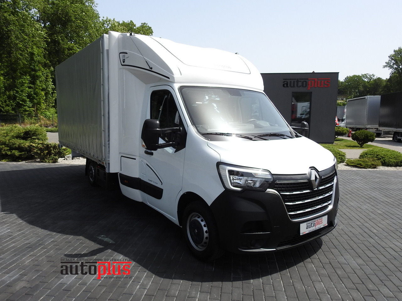 RENAULT MASTER TARPAULIN 10 PALLETS WEBASTO CRUISE CONTROL AIR CONDITIONING LED LIGHTS 165HP - Varebil med presenning: billede 1 RENAULT MASTER TARPAULIN 10 PALLETS WEBASTO CRUISE CONTROL AIR CONDITIONING LED LIGHTS 165HP - Varebil med presenning: billede 1